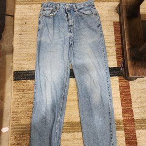 Men's Levi's faded 550 blue jeans 34-34 (waist-inseam)